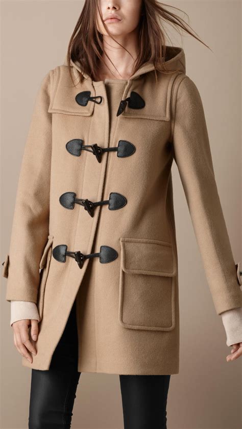 burberry women's pea coats|burberry men's duffle coat.